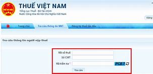 Thuế Việt Nam Tra Cứu Mã Số Thuế