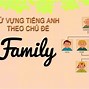 Từ Vựng Tiếng Anh Về Đồ Vật Trong Gia Đình